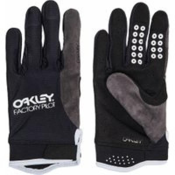 oakley all mountain mtb long gloves black