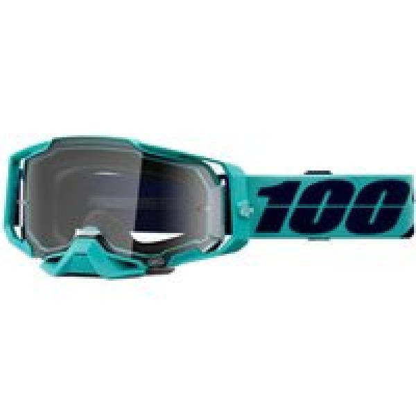 100 armega esterel blue mask clear lenses