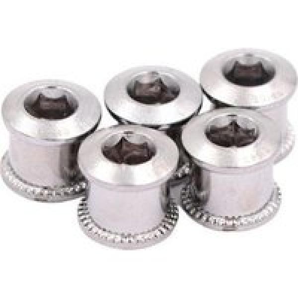 pride bolt nuts chainring vortex chromoly 6 5mm silver