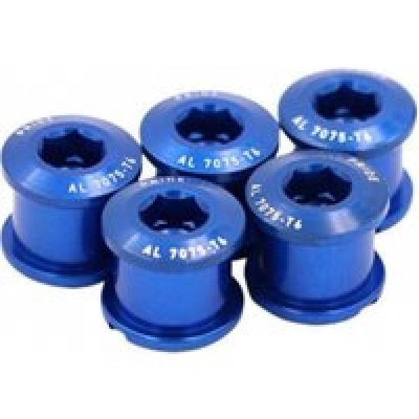pride bolt nuts chainring vortex aluminium 8 5 mm blauw