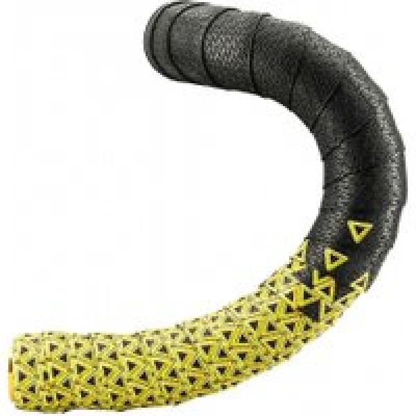 deda loop handlebar tape yellow black with caps