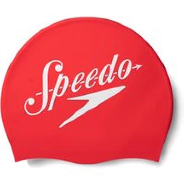 speedo logo silicone badmuts rood