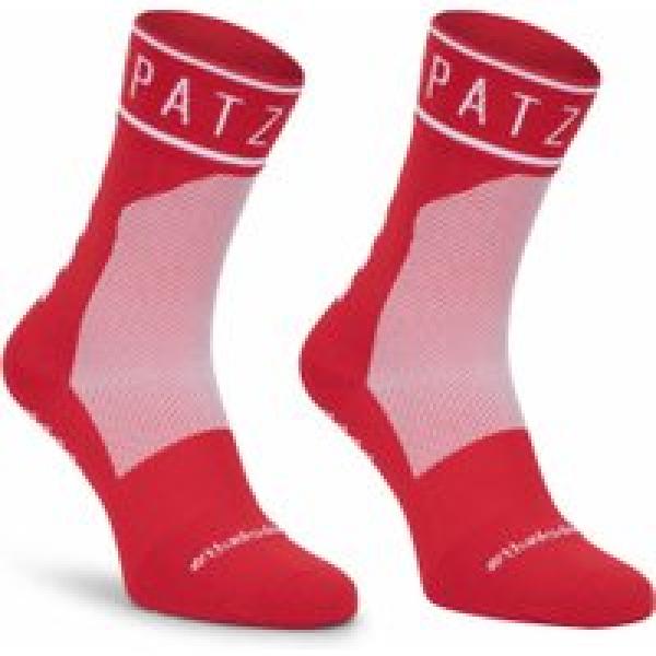 spatzwear sokz long cut socks red one size