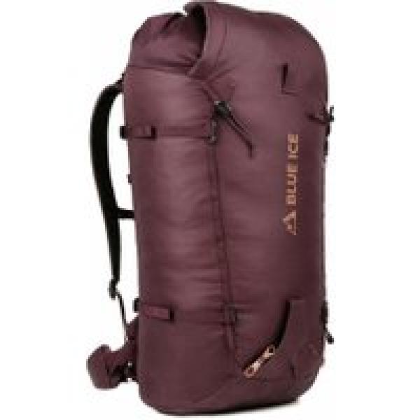 blue ice warthog 40l purple mountaineering backpack