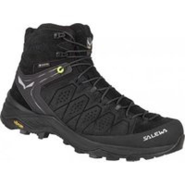 salewa alp trainer 2 mid gore tex hiking shoes black