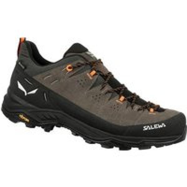 salewa alp trainer 2 gore tex hiking shoes brown black