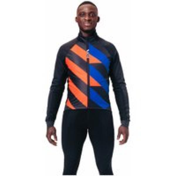 gore wear c5 gore tex infinium thermo jacket black blue red