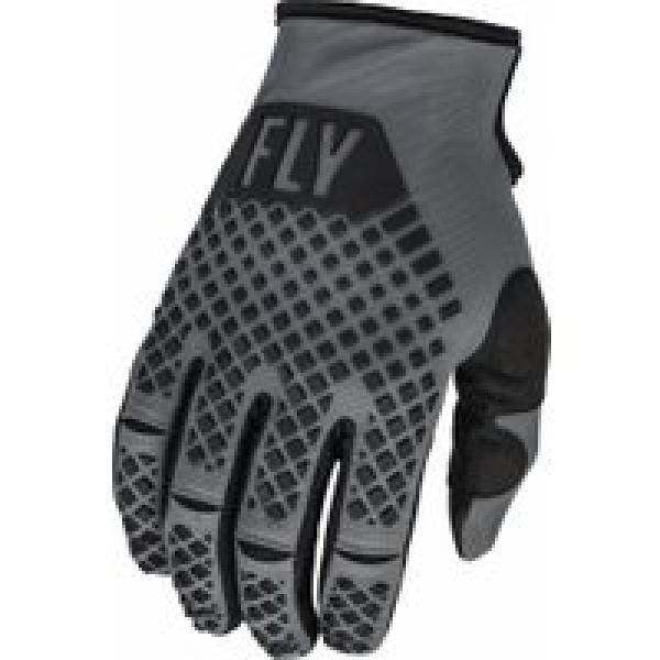 fly kinetic long gloves grey black