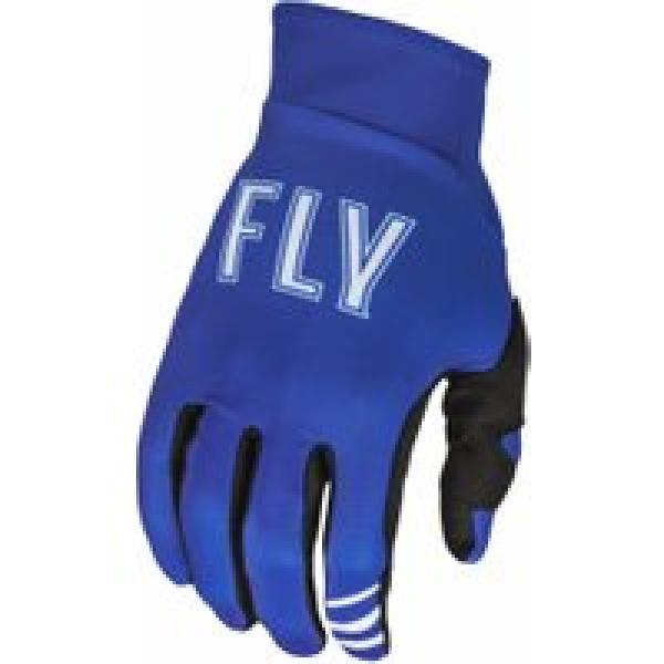 fly pro lite blue long gloves