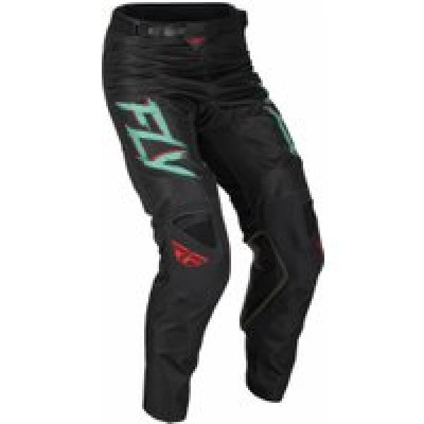 fly kinetic s e rave pants black mint green red