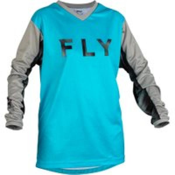 fly f 16 women s long sleeve jersey blue grey