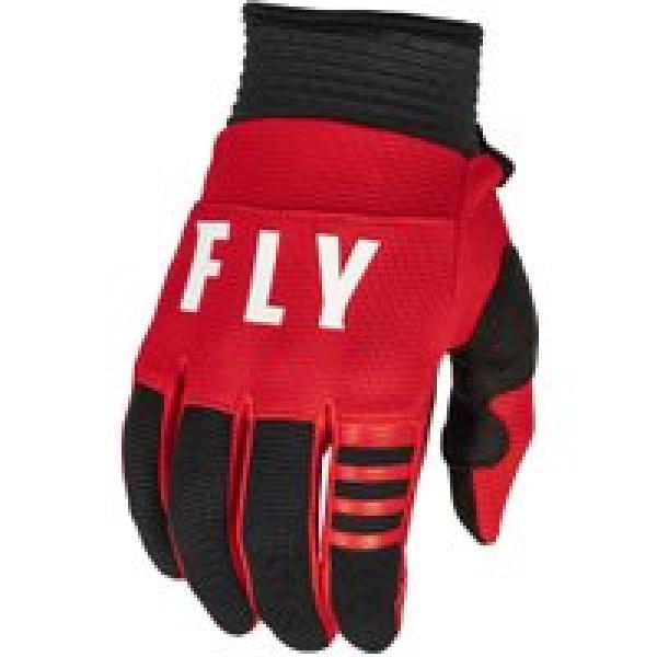 fly f 16 long gloves red black