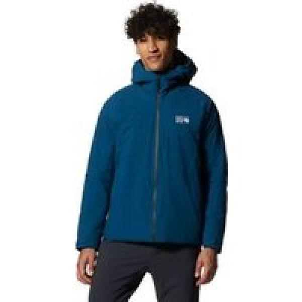 mountain hardwear stretch ozonic waterproof jacket blue