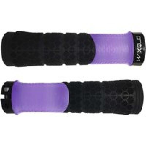 prologo x shred ergonomic grips purple black