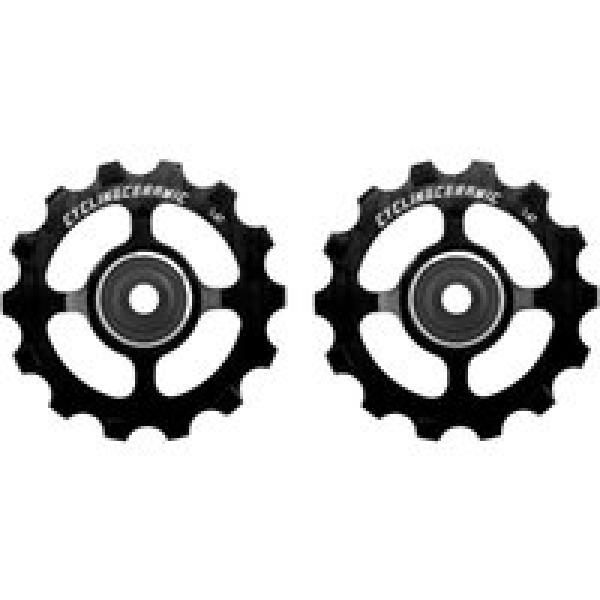 cyclingceramic smalle 14t poelies voor sram apex 1 force cx1 force 1 rival 1 xx1 x01 11v zwart