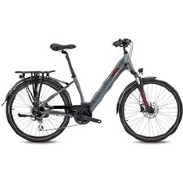 bh atom street elektrische hybride fiets shimano acera 8s 500 wh 26 plata grey 2022
