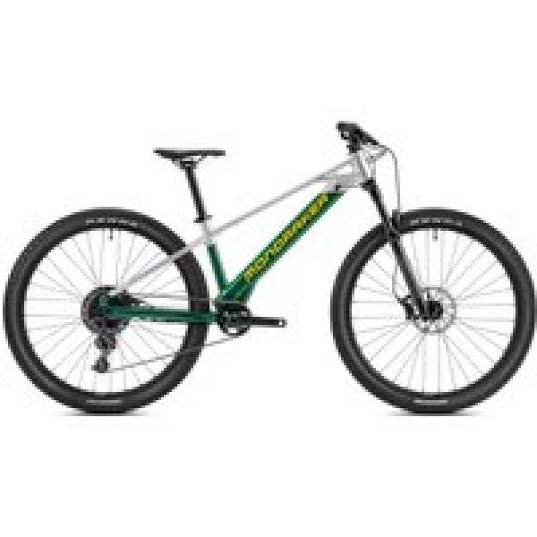 mondraker play 26 sram nx 11v 250 wh 26 groen zilver2023 semi stijve elektrische mountainbike voor kinderen