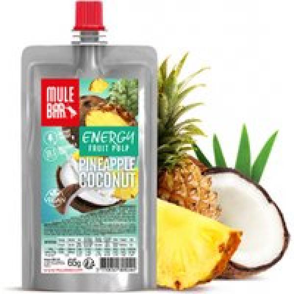 mulebar vegan pineapple coconut fruit pulp 65 g