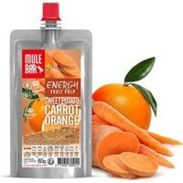 mulebar vegan fruit pulp sweet potato orange carrot 65 g