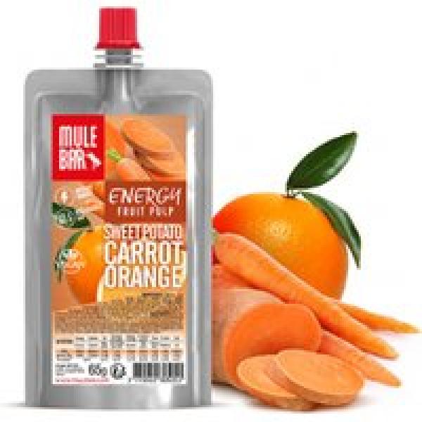 mulebar vegan fruit pulp sweet potato orange carrot 65 g