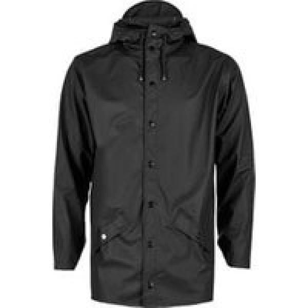 rains jacket zwart