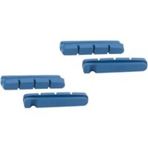 xlc 2 paar remblokken voor carbon velg cartridge 55 mm blauw