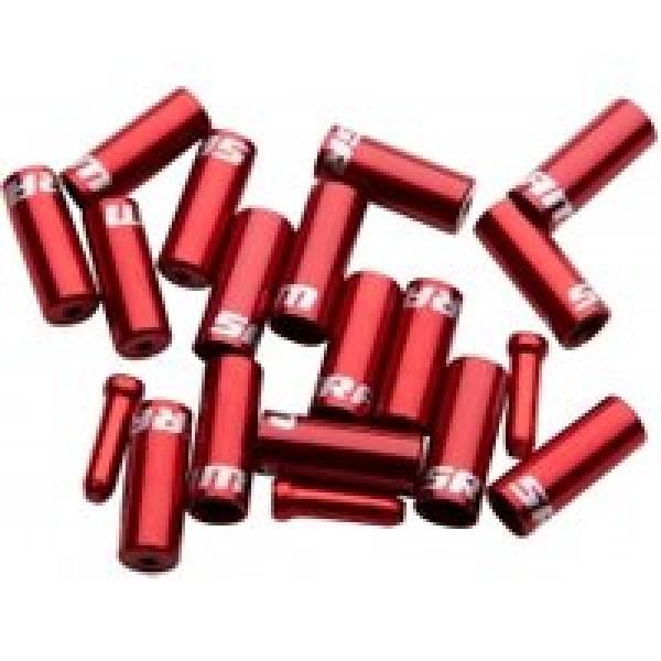 metalen huls kit aluminium 4mm amp 5mm rood
