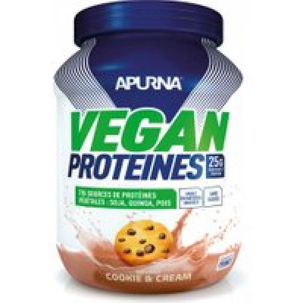 apurna vegan cookie and cream 600g protein drink