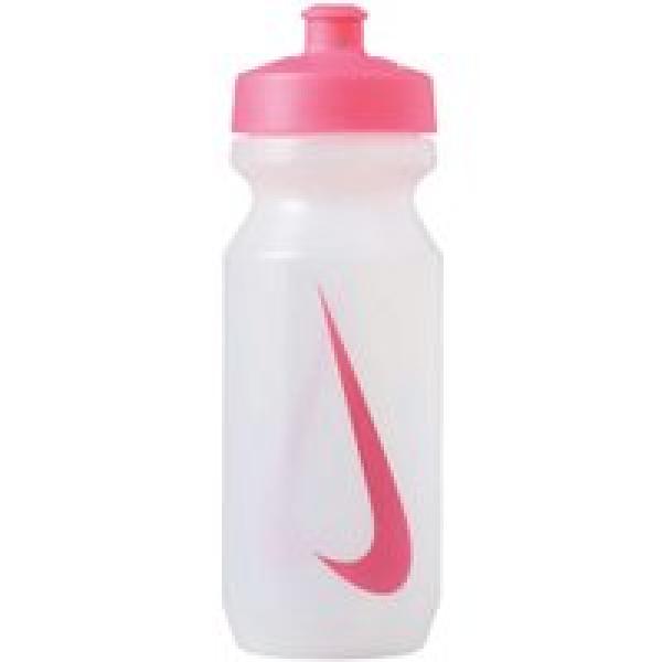 nike big mouth 650 ml clear pink bottle