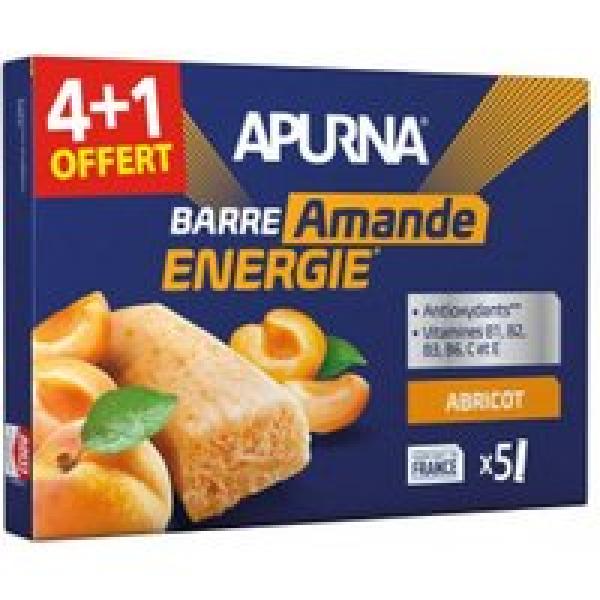 4 1 apurna energy bars apricot almond 5x25g