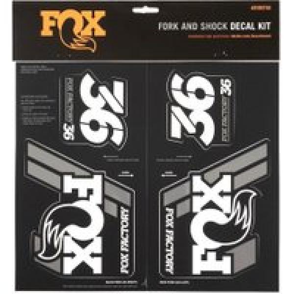 fox racing shox heritage stickers kit wit