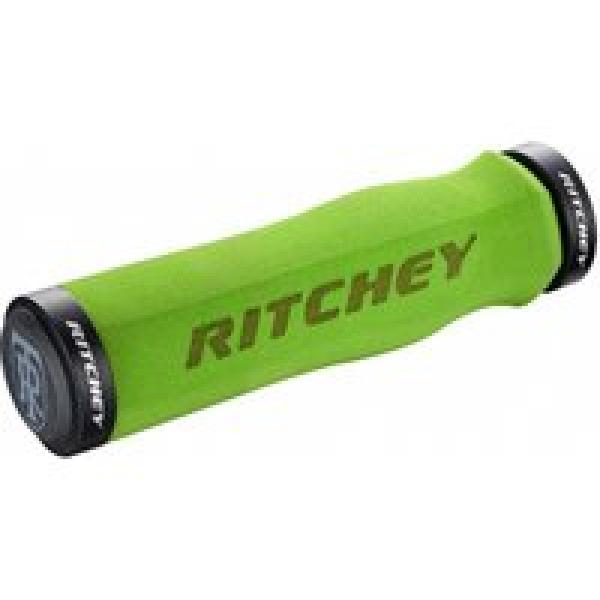 ritchey wcs ergo locking 4 bolt grips groen 130mm