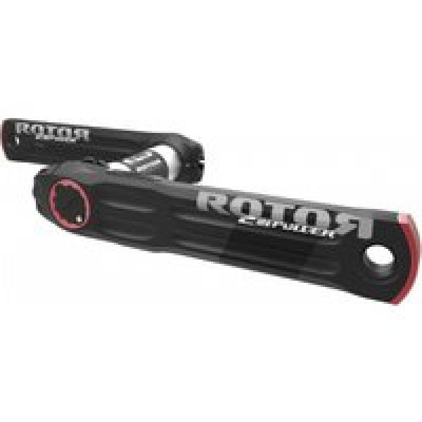 rotor 2 inpower direct mount vermogensmeter crankset zonder kettingbladen zwart