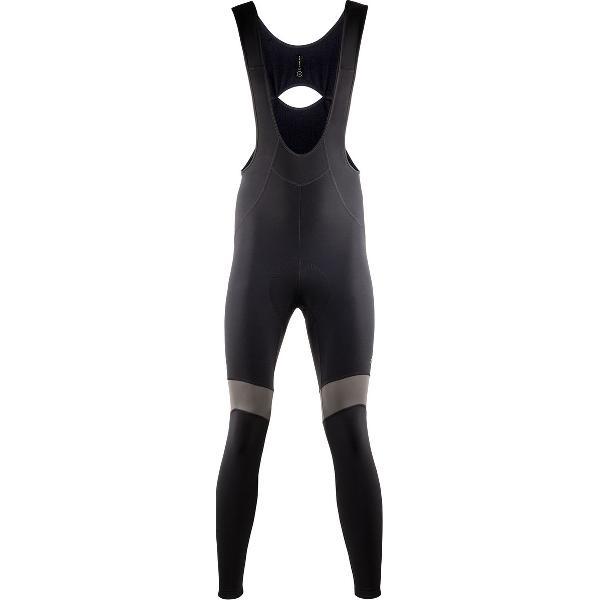 Nalini - Heren - Fietsbroek lang met Bretels - Winter Fietsbroek met Zeem - Thermo Wielrenbroek - Zwart - NEW WARM REFLEX BIB TIGHT - S