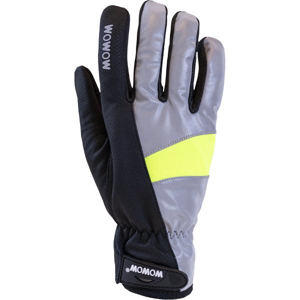 Cycle Gloves 2.0 WOWOW Fietshandschoen winddicht - Full Reflective L (maat 10)