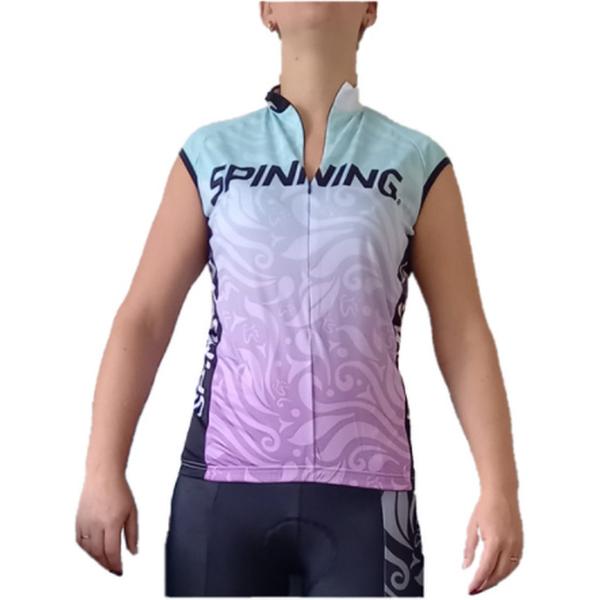 Spinning® Team - Fietsshirt - Dames - Mouwloze Jersey - Large