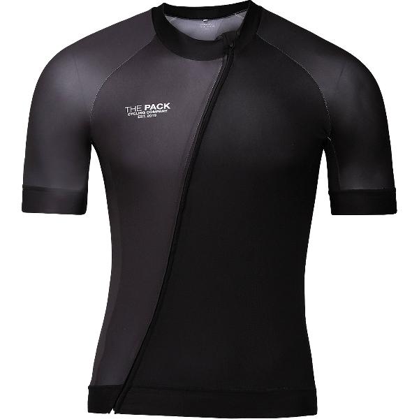 The Pack Fietsshirt Korte Mouwen | Zwart | Extra Large | Cycling Jersey