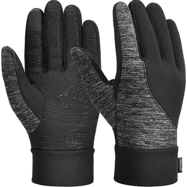 Doreze® Handschoenen werkend op touchscreen Small | Verdikte winter handschoenen met anti slip binnenkant | Wielerhandschoenen | Sporthandschoenen | Stevig en warm materiaal