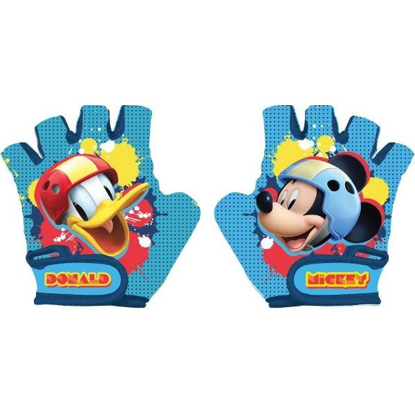 Disney Fietshandschoenen Mickey Mouse Junior Blauw Maat S