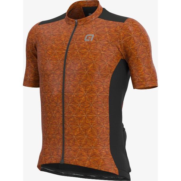 Ale Fietsshirt Korte Mouwen Off-Road Gravel Rondane - Oranje - XL - Valt klein