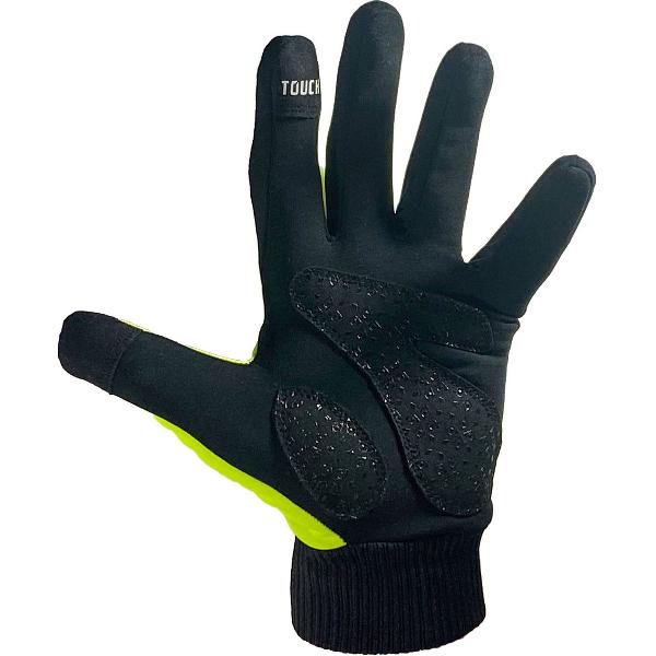 TriTiTan Cycling Gloves Midseason - Fietshandschoenen - Fluo Geel - XL