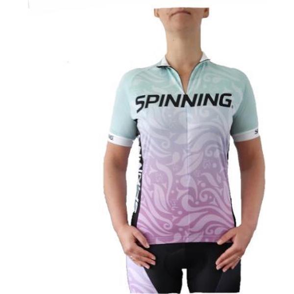Spinning® Team - Fietsshirt - Dames - Korte Mouw Jersey - Small
