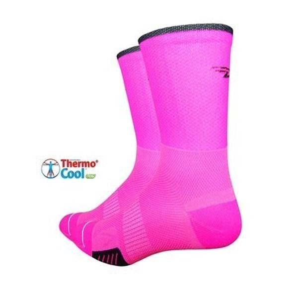 DEFEET Sock Cyclismo 5 Hi-Vis Pink