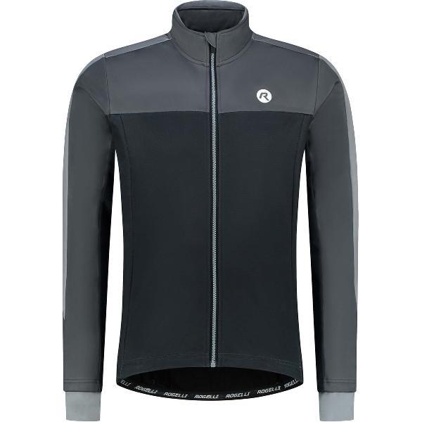 Rogelli Freeze Winter Fietsjack Heren - Wielrenjack - Blue, Grey - Maat L