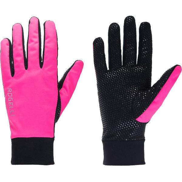 Rogelli Laval Fietshandschoenen Dames - Winddichte Wielrenhandschoenen - Ademend - Roze - Maat S