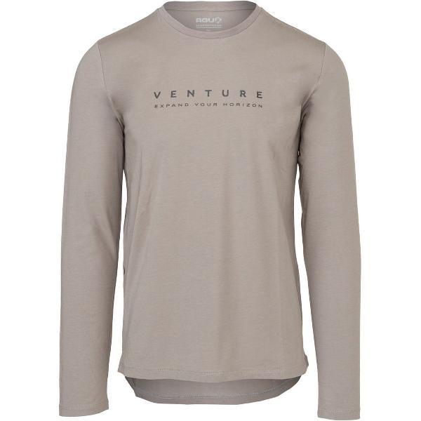 AGU Performance Long Sleeve T-shirt Venture - Elephant Grey - M