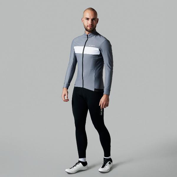 Acelera Intermediate Deep Winter Jacket - Thermo - Fleece - Fietsjack - Wielrenjack - Fietsjas - Heren - Fietsshirt Lange Mouwen - Maat L