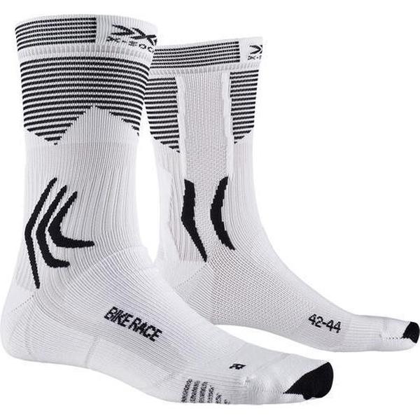 X-socks Sokken Bike Race Mtb Polyamide/polyester Wit Mt 39-41