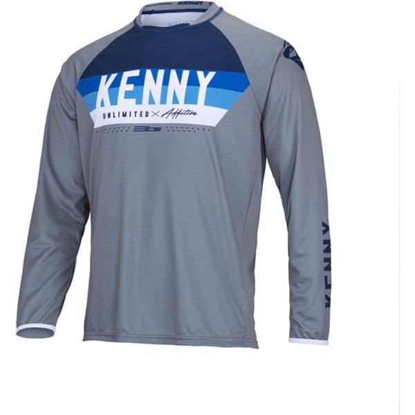 Kenny Kids Elite Jersey grey blue