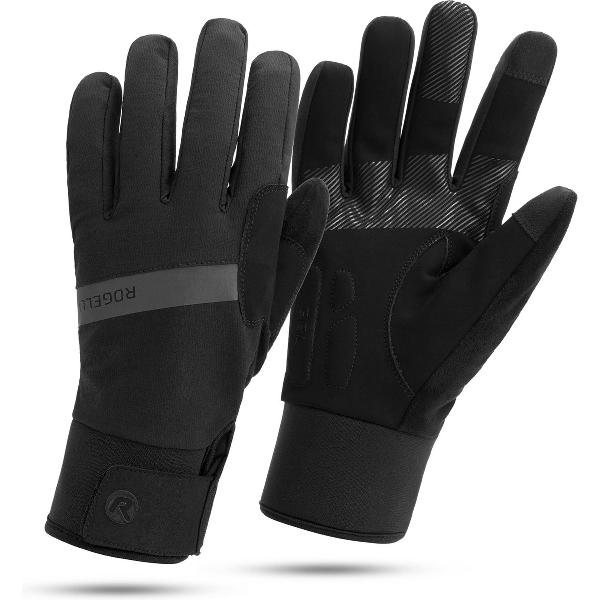 Rogelli Nova Deep Winter Fietshandschoenen Winter - Wind en Waterdicht - Heren - Zwart - Maat XXL